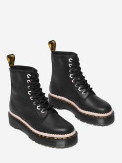 Online - 1460 Pascal Bex in Black Nappa Luxe Women Boots