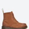 Outlet - 1460 Pascal Lace Up Boots in Desert Brown Women Boots