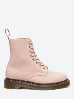 Outlet - 1460 Pascal Lace Up Boots in Powder Pink Women Boots