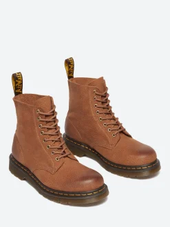 Outlet - 1460 Pascal Lace Up Boots in Desert Brown Women Boots