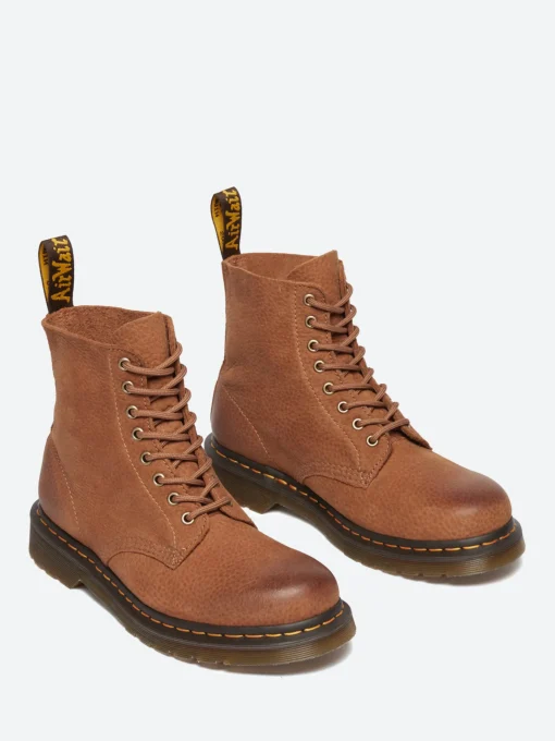 Outlet - 1460 Pascal Lace Up Boots in Desert Brown Women Boots