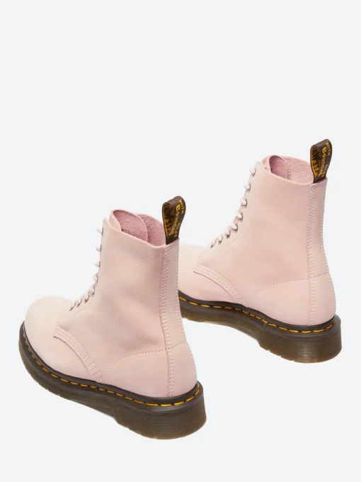 Outlet - 1460 Pascal Lace Up Boots in Powder Pink Women Boots