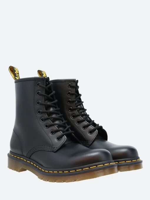 Best - 1460 W in Black Smooth Women Overalls & Jumpsuits | Boots