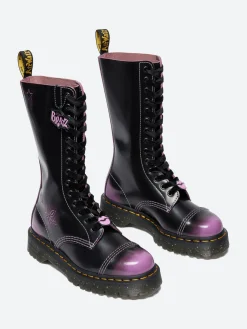 New - 1B99 Bratz Bex High in Purple/Dark Arcadia Women Boots