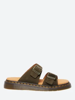 Fashion - Josef Slide Sandals in Olive Women Sandals | Sandals