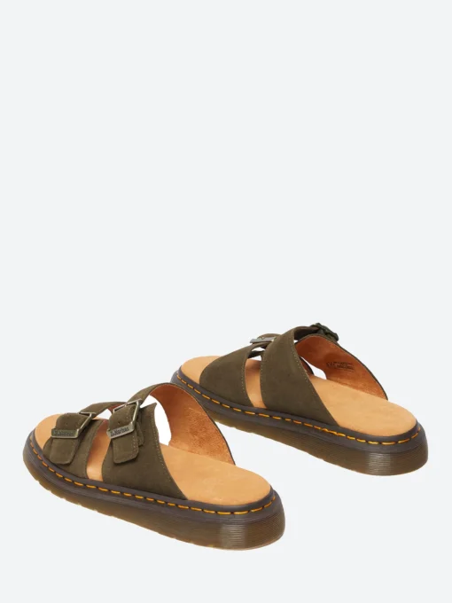 Fashion - Josef Slide Sandals in Olive Women Sandals | Sandals