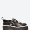 Fashion - Kemsley in Black and Powder Pink Women Shoes | Loafers