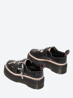 Fashion - Kemsley in Black and Powder Pink Women Shoes | Loafers