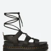 Discount - Nartilla Gladiator Sandals in Black Hydro Women Overalls & Jumpsuits | Sandals