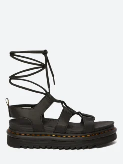 Discount - Nartilla Gladiator Sandals in Black Hydro Women Overalls & Jumpsuits | Sandals