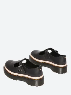 Online - Polly Bex Mary Jane Shoes in Black Nappa Luxe Women Shoes