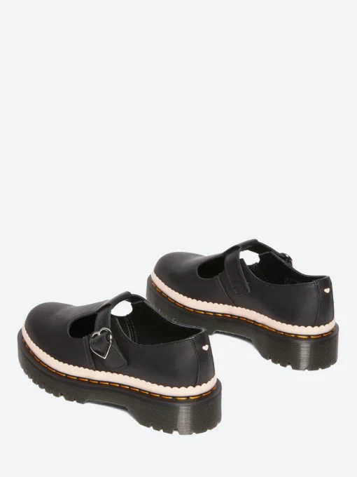 Online - Polly Bex Mary Jane Shoes in Black Nappa Luxe Women Shoes