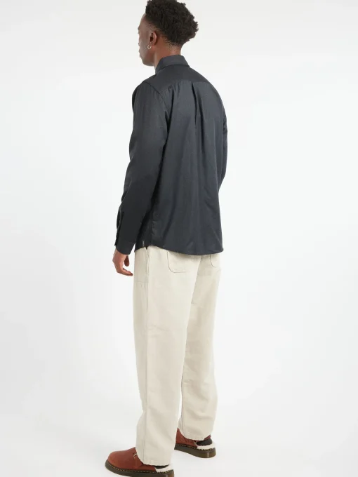 Outlet - Light Wool Shirt in Button-Ups