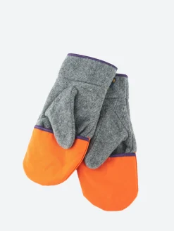 New - Flip Mitten in /Orange Women Gloves | Gloves
