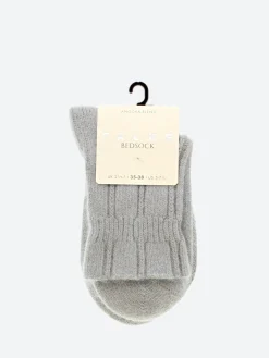 New - Bed Sock in Silver Women Socks & Hosiery | Belts