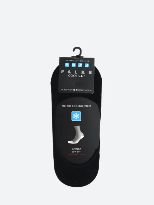 Discount - Cool 24/7 No Show Socks in Black Socks