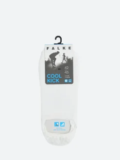 Hot - Cool Kick No-Show Socks in White Socks