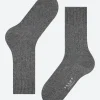 Online - Lhasa Rib Casual Crew Sock in Light Grey Socks