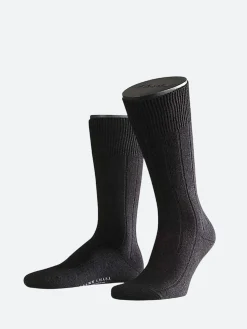 Fashion - Lhasa Rib Socks in Black Socks