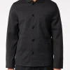 Hot - Louis Gabardine Jacket in Black Outerwear