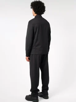 Hot - Louis Gabardine Jacket in Black Outerwear