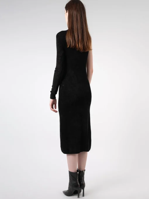 Clearance - One Shoulder Dress in Black Women Dresses