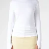 Fashion - Rib Mock Neck Top in Women Tops & Blouses | Overalls & Jumpsuits