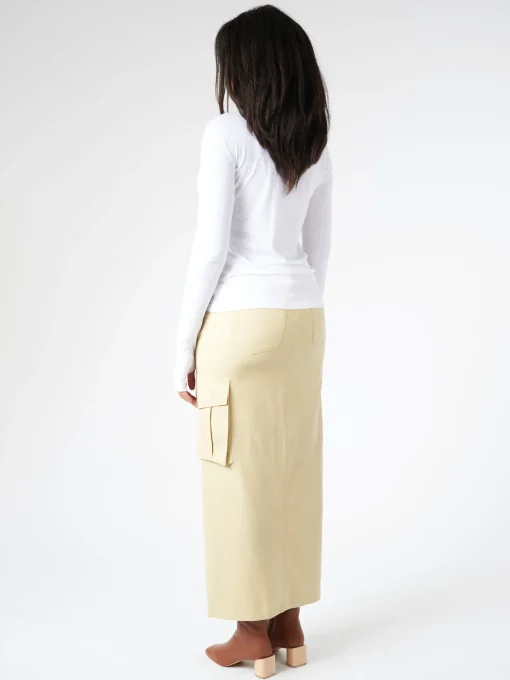 Fashion - Rib Mock Neck Top in Women Tops & Blouses | Overalls & Jumpsuits