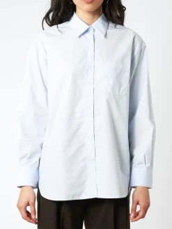 Discount - Sammy Shirt in Soft Blue Women Tops & Blouses | Overalls & Jumpsuits