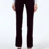 Online - Slim Zip Trousers in Black Women Pants | Overalls & Jumpsuits