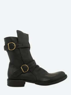 Best - 713 Eternity Buckled Boot in Nero Cusna Boots