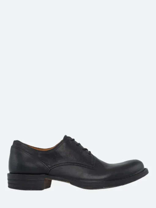 Clearance - 706 Eternity in Nero Cusna Shoes | Lace-Up Shoes