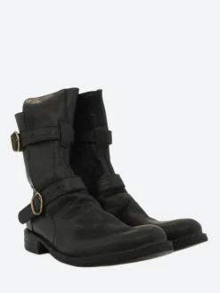Best - 713 Eternity Buckled Boot in Nero Cusna Boots