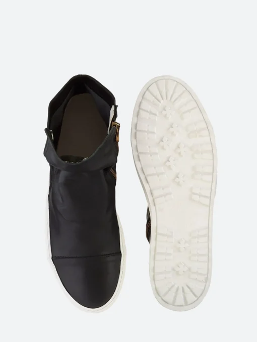 Online - Bret Bolt in Nero Cusna Sneakers