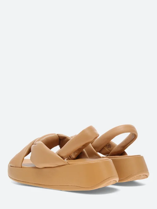 Clearance - F-Mode in Tan Women Sandals