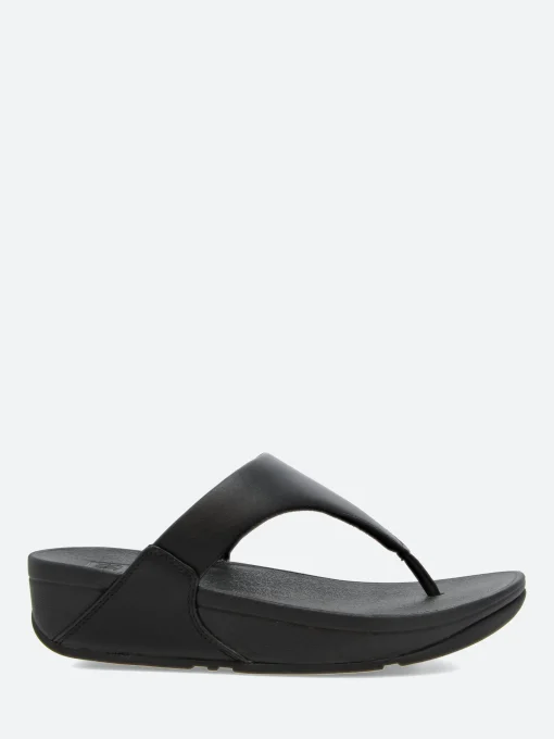 Online - Lulu Leather Toe-Post Sandals in Women Overalls & Jumpsuits | Slides