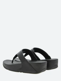 Online - Lulu Leather Toe-Post Sandals in Women Overalls & Jumpsuits | Slides