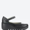 Sale - Blu Bawo Wedge Pump in Black Women Shoes | Heels