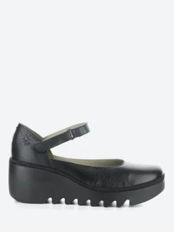 Sale - Blu Bawo Wedge Pump in Black Women Shoes | Heels