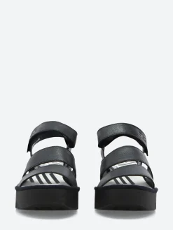 Sale - Blu Bexy Wedge Sandal in Black Women Sandals | Heels