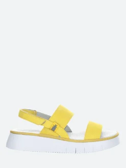 New - Cura Sandal in Yellow Women Overalls & Jumpsuits | Sandals