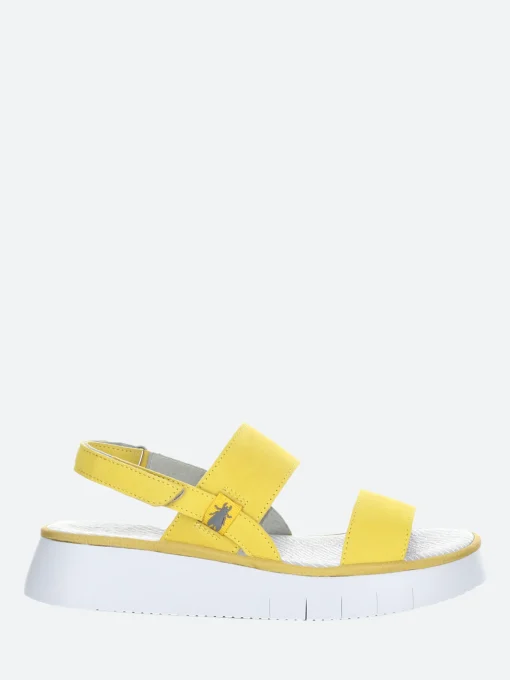 New - Cura Sandal in Yellow Women Overalls & Jumpsuits | Sandals