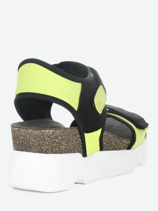 Hot - Sigo in Pistachio/Black Women Sandals