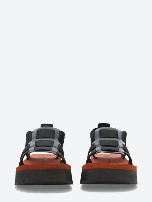 Sale - Suki Samb Sandal in Black and Brick Women Sandals