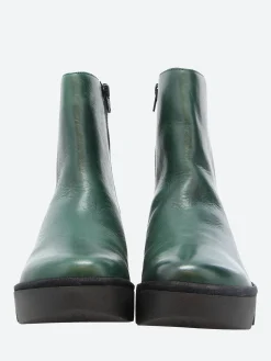 Hot - Thalia Toor in Petrol Women Heels | Boots