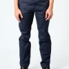 Outlet - Herringbone Trouser in Navy Pants