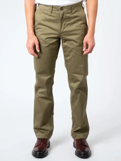 Sale - Narrow US Trousers in Olive Pants