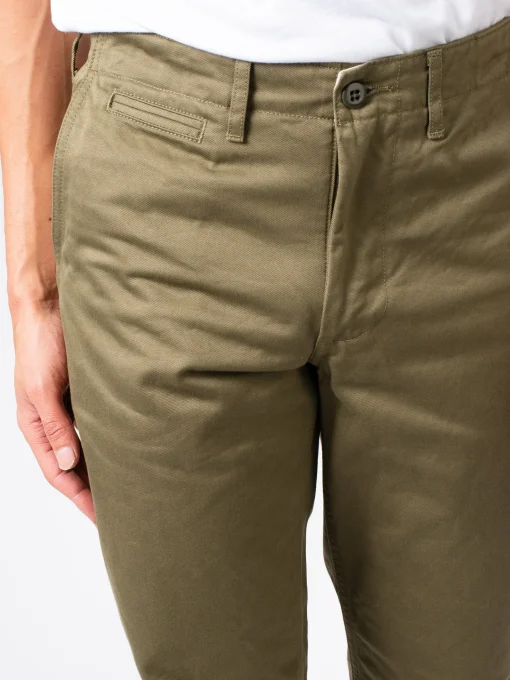 Sale - Narrow US Trousers in Olive Pants