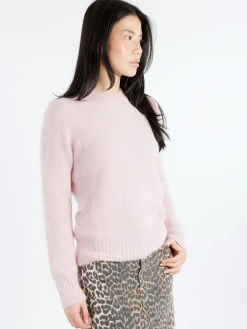 Best - Brushed Alpaca Jumper in Chalk Pink Women Tops & Blouses | Knitwear