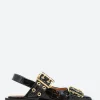 Online - Buckle Ballerina in Women Sandals